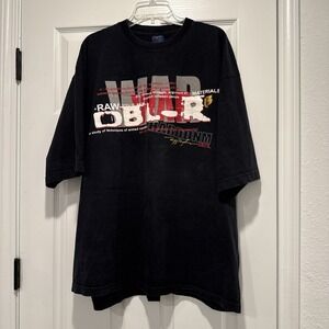 Vintage Ruff Ryders‎ T-Shirt Mens Size XXL Black DMX War Graphic HARDDNM -Rare!